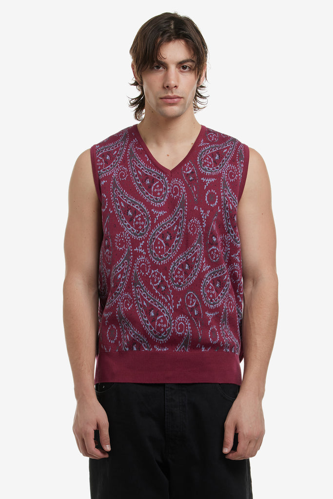 PAISLEY KNITTED PAISLEY KNITTED SPENCER - WORKSOUT WORLDWIDE