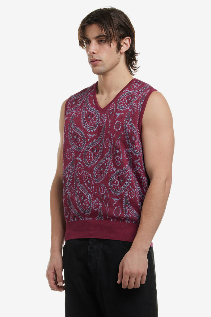 PAISLEY KNITTED PAISLEY KNITTED SPENCER - WORKSOUT WORLDWIDE