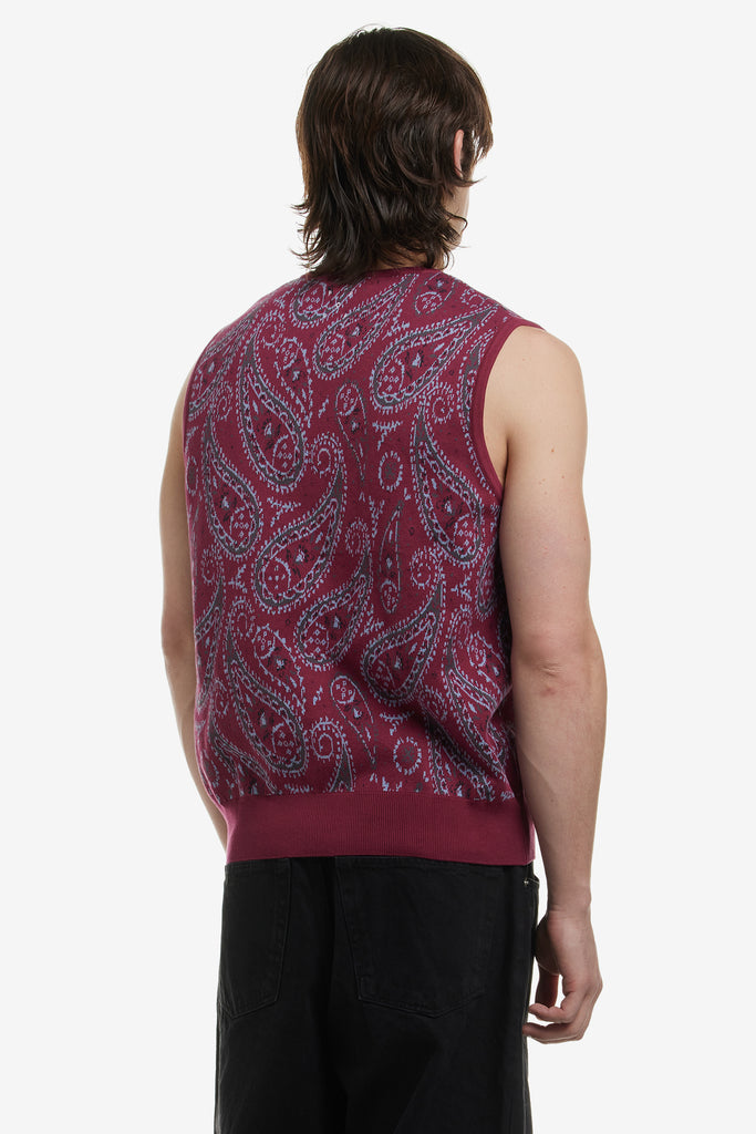 PAISLEY KNITTED PAISLEY KNITTED SPENCER - WORKSOUT WORLDWIDE