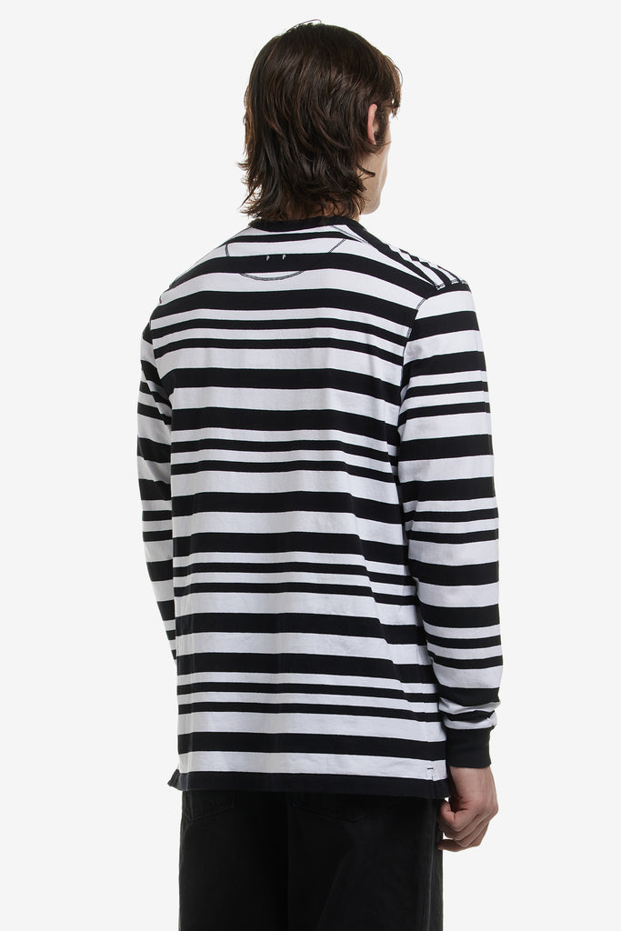 STRIPED BIG P LONGSLEEVE - WORKSOUT WORLDWIDE