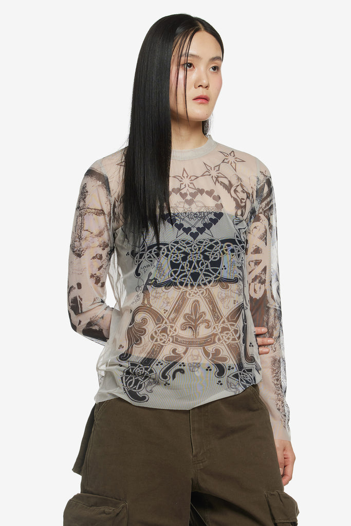 VARG 2.0 MESH TATTOO LS TOP - WORKSOUT WORLDWIDE