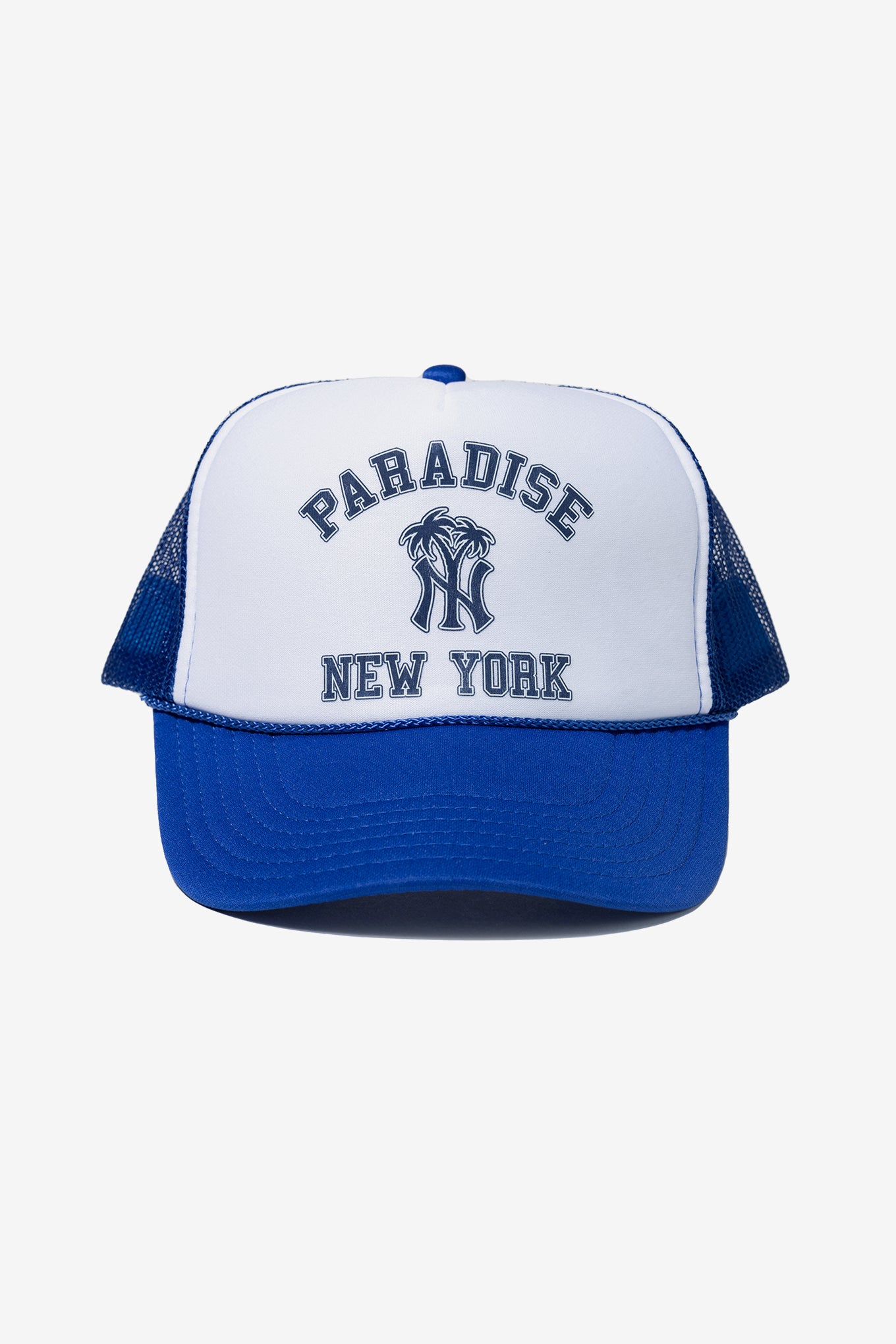 NY PALM LOGO TRUCKER HAT