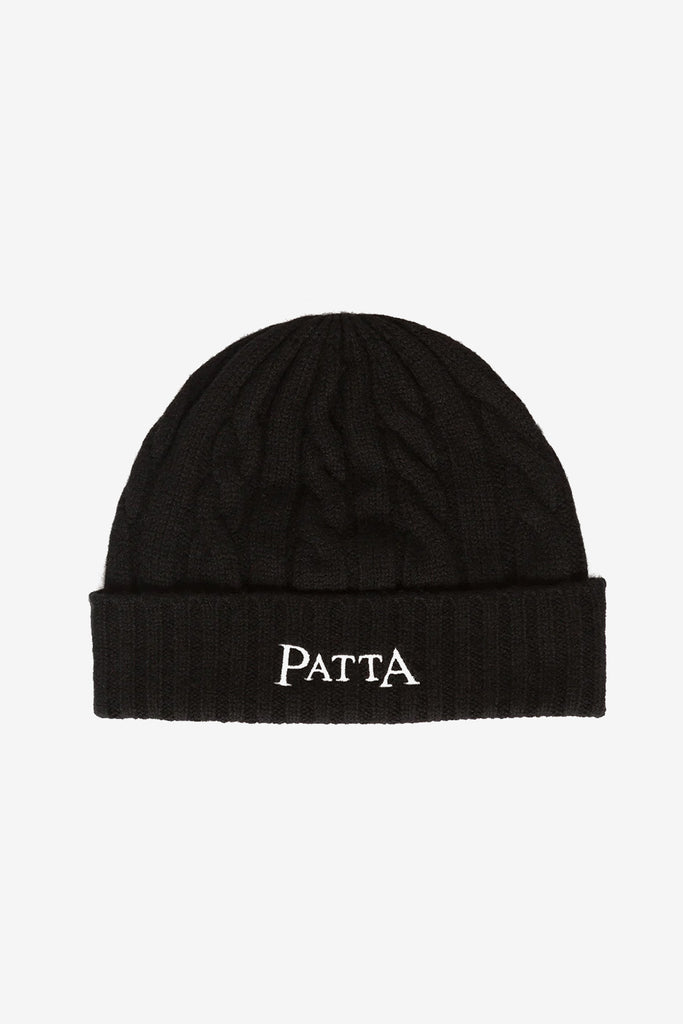 CABLE KNITTED BEANIE - WORKSOUT WORLDWIDE