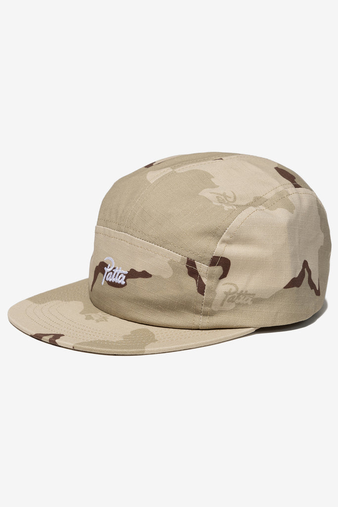 DESERT FLOWER CAMO 5-PANEL CAP - WORKSOUT WORLDWIDE