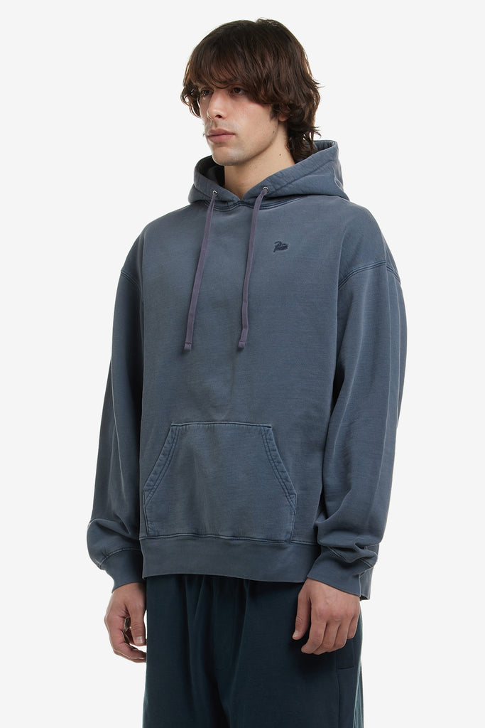 WASHED BOXY HOODED SWEATER - WORKSOUT WORLDWIDE