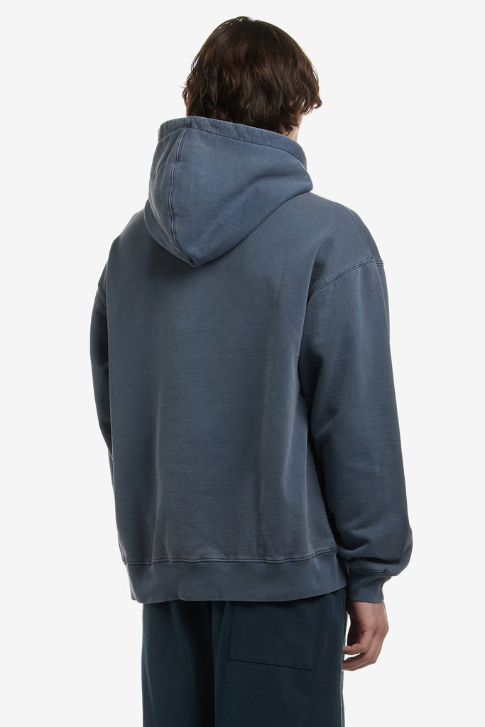 WASHED BOXY HOODED SWEATER - WORKSOUT WORLDWIDE