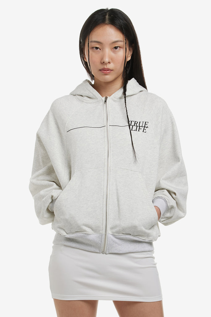 TRUE LIFE ZIP HOODIE - WORKSOUT WORLDWIDE