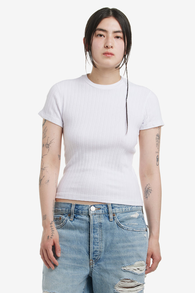 HEMP RIB BABY TEE - WORKSOUT WORLDWIDE