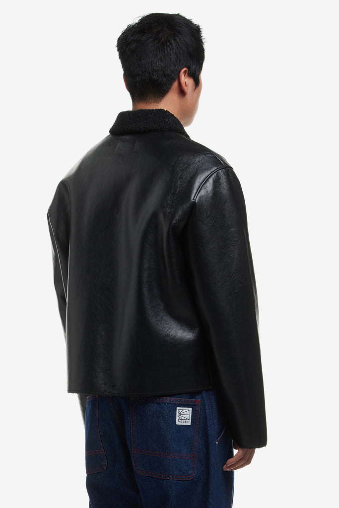 VARSITY LEATHER JACKET - WORKSOUT WORLDWIDE