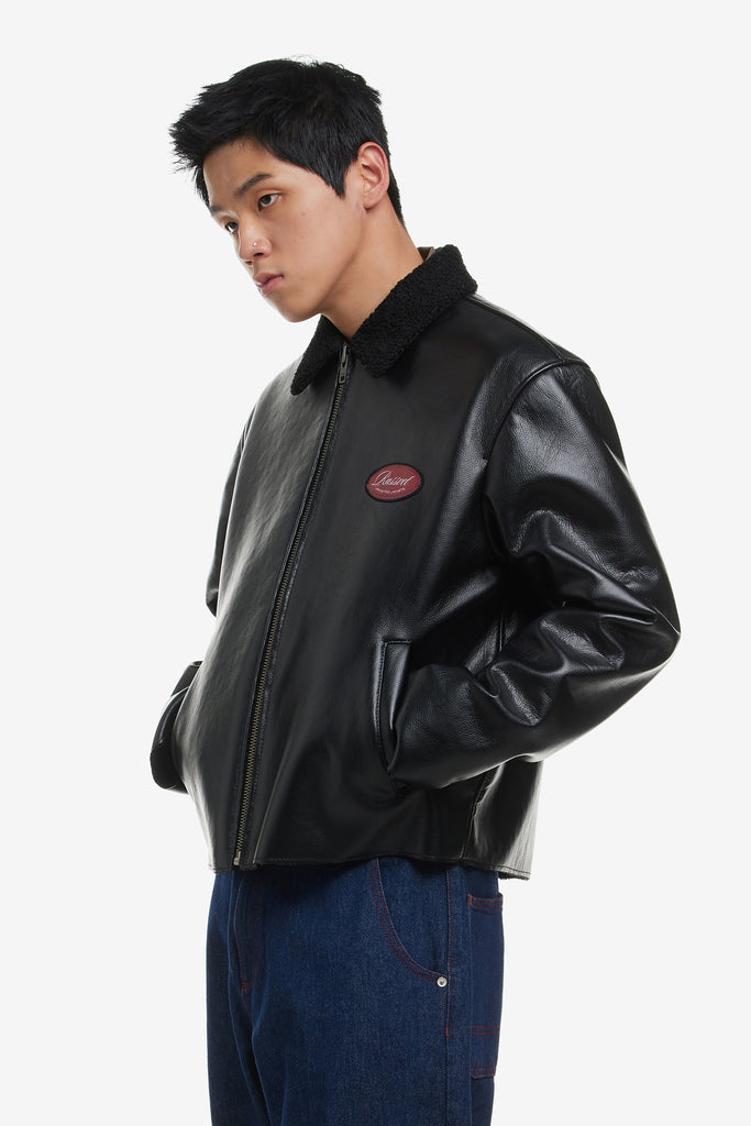 VARSITY LEATHER JACKET - WORKSOUT WORLDWIDE