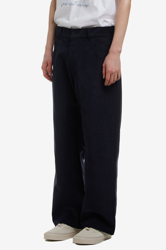 PATCH STRAIGHT CORDUROY TROUSERS - WORKSOUT WORLDWIDE