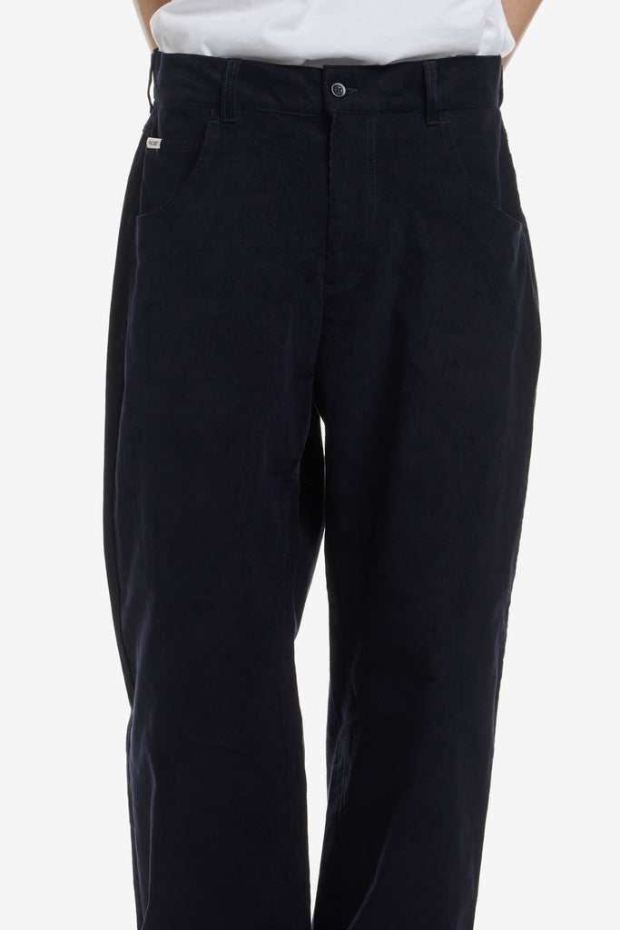 PATCH STRAIGHT CORDUROY TROUSERS - WORKSOUT WORLDWIDE