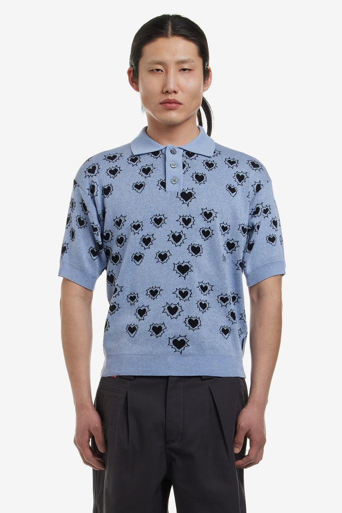 HEARTS POLO JUMPER - WORKSOUT WORLDWIDE