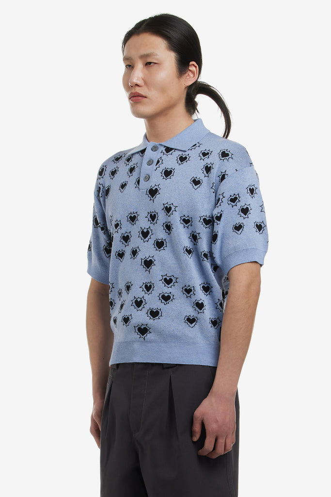 HEARTS POLO JUMPER - WORKSOUT WORLDWIDE