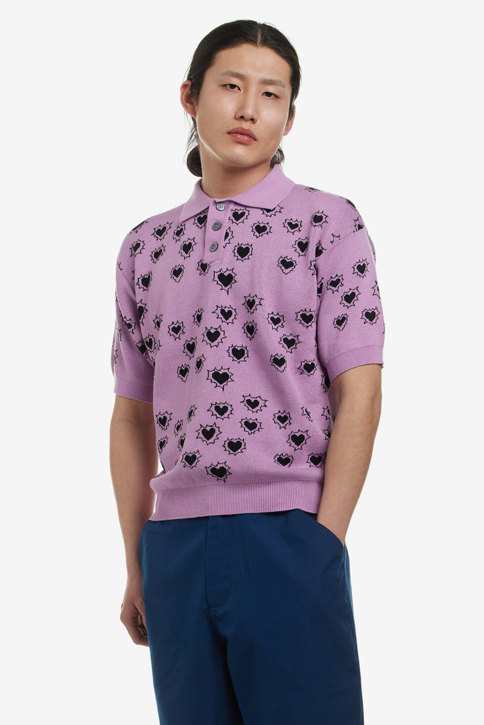 HEARTS POLO JUMPER - WORKSOUT WORLDWIDE