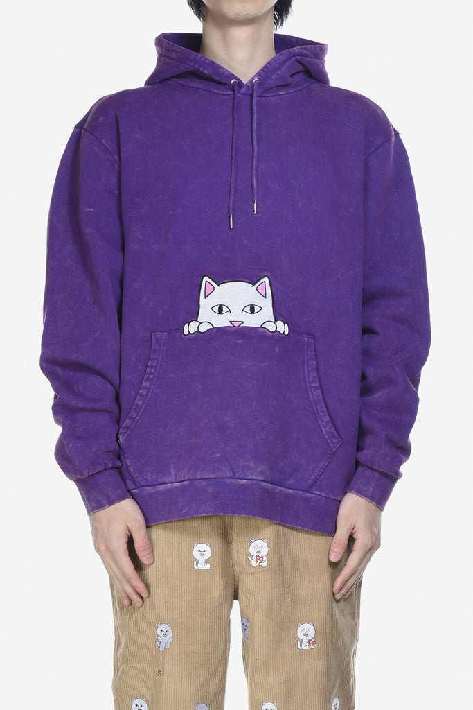 PEEKING NERMAL EMBROIDERED HOODIE - WORKSOUT WORLDWIDE