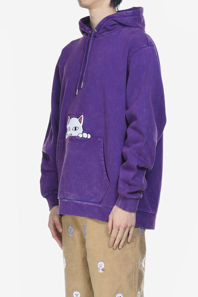 PEEKING NERMAL EMBROIDERED HOODIE - WORKSOUT WORLDWIDE