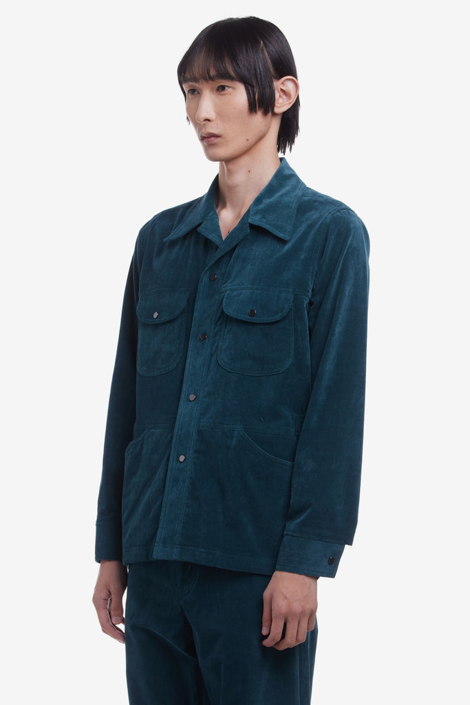 VELVET BUSH SHIRT JACKET - WORKSOUT WORLDWIDE