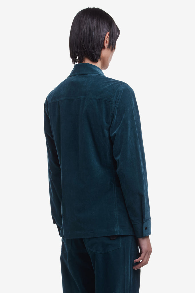 VELVET BUSH SHIRT JACKET - WORKSOUT WORLDWIDE