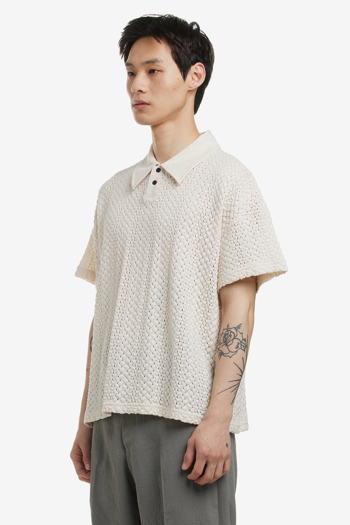 BALFOUS LACE POLO SHIRT | WORKSOUT WORLDWIDE