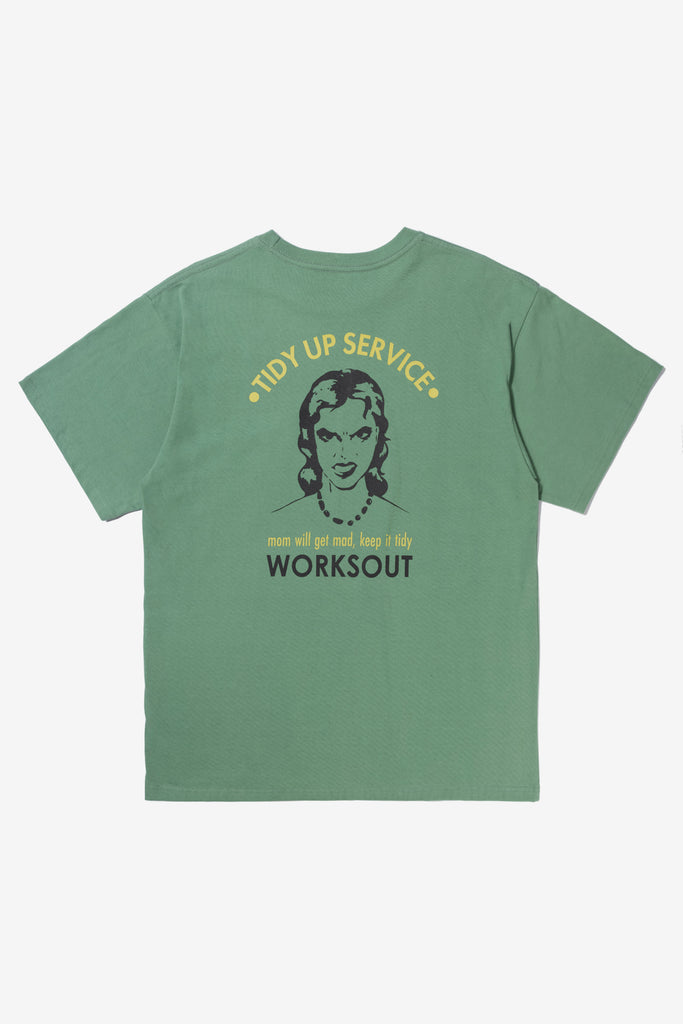 x WORKSOUT TIDY UP TEE - WORKSOUT WORLDWIDE