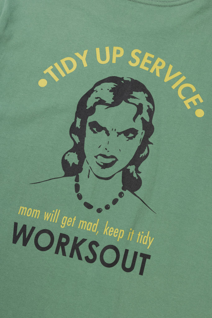 x WORKSOUT TIDY UP TEE - WORKSOUT WORLDWIDE