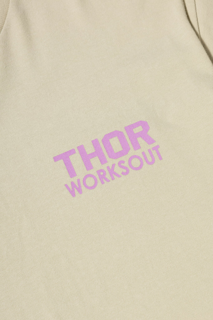 x WORKSOUT TIDY UP TEE - WORKSOUT WORLDWIDE