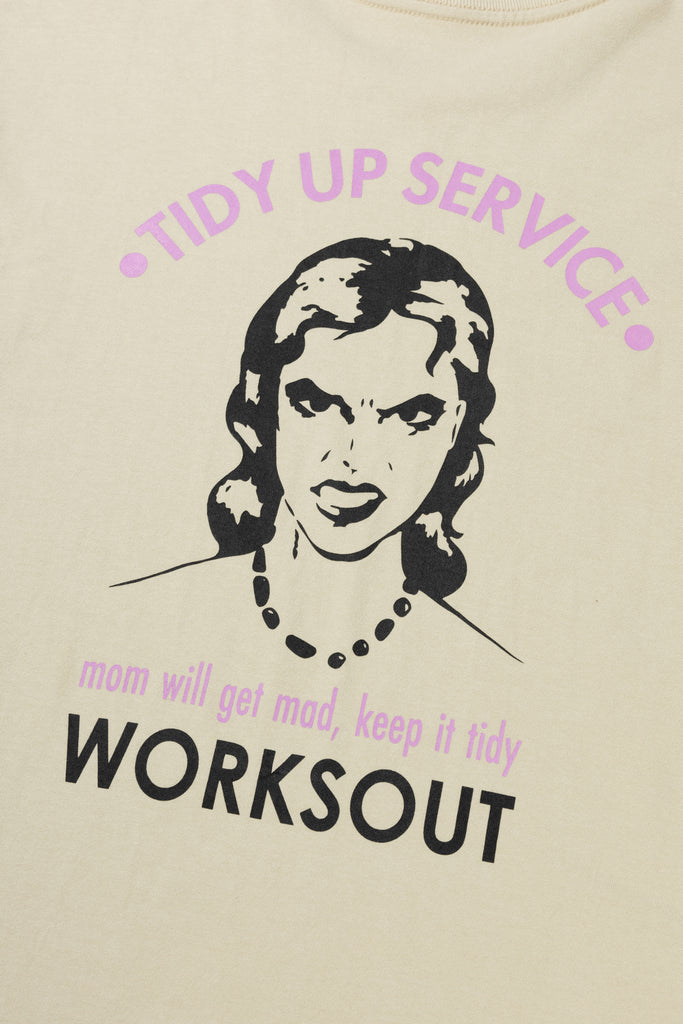 x WORKSOUT TIDY UP TEE - WORKSOUT WORLDWIDE