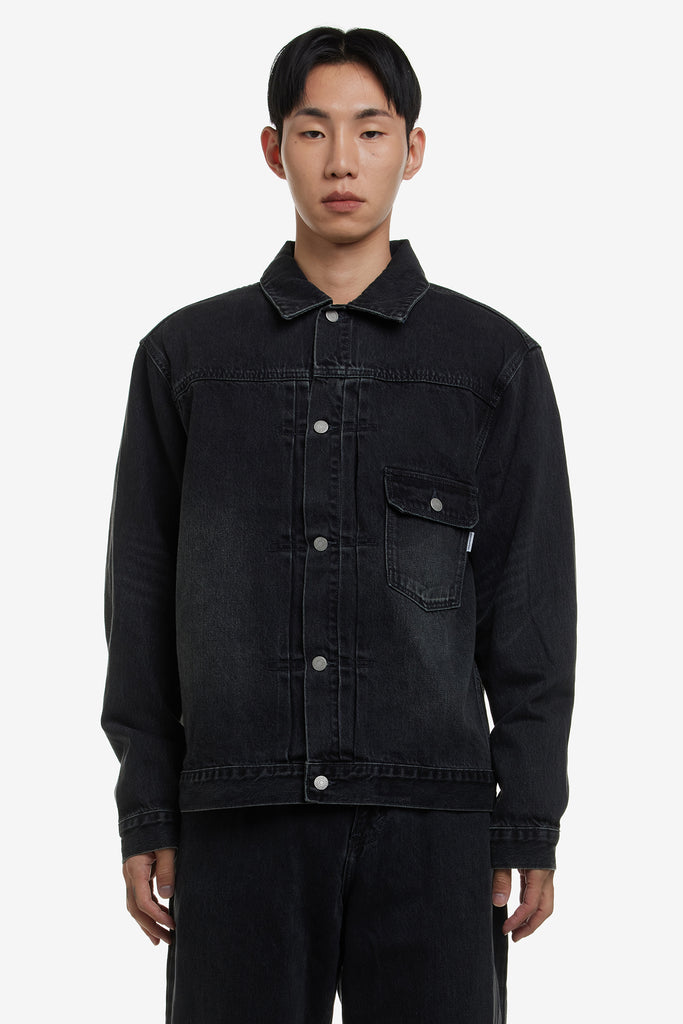 DENIM TRUCKER JACKET - WORKSOUT WORLDWIDE