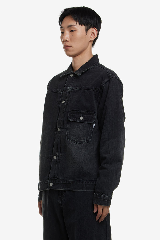 DENIM TRUCKER JACKET - WORKSOUT WORLDWIDE