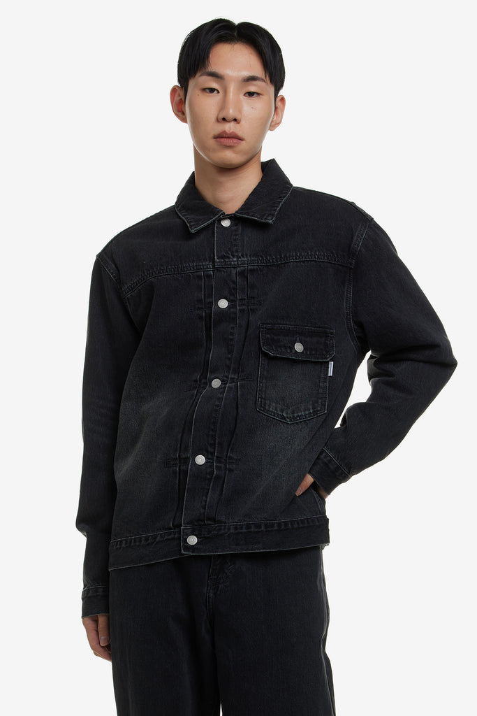 DENIM TRUCKER JACKET - WORKSOUT WORLDWIDE