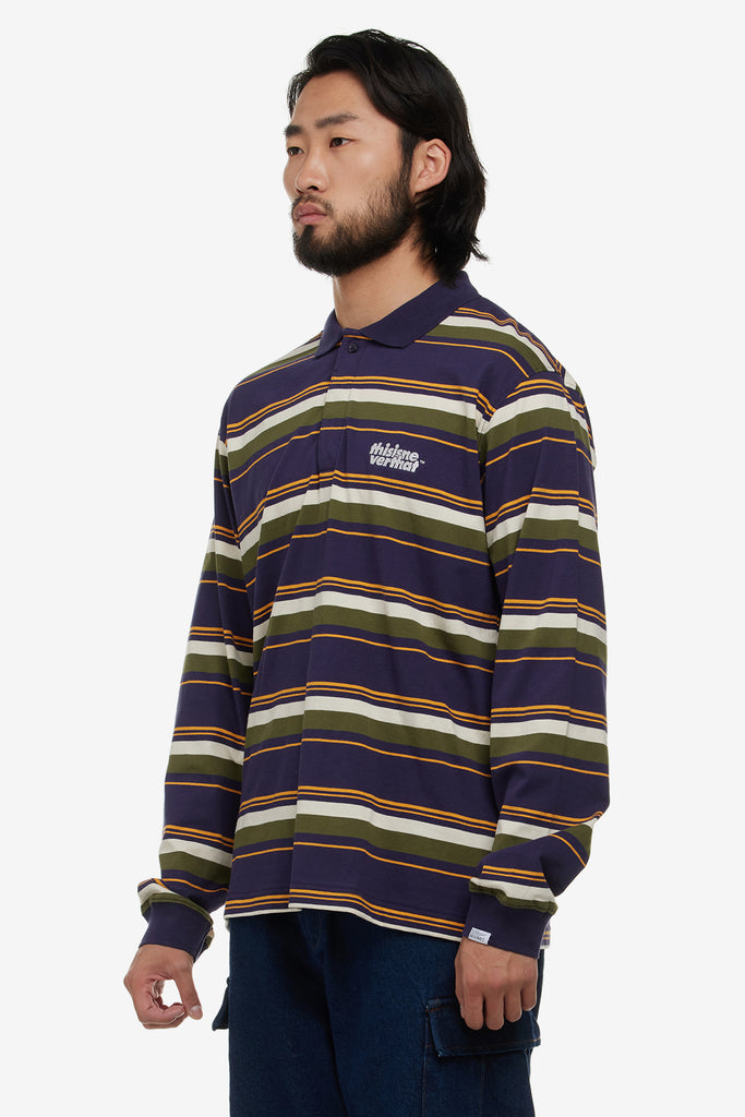 STRIPED RUGBY SHIRT - WORKSOUT WORLDWIDE