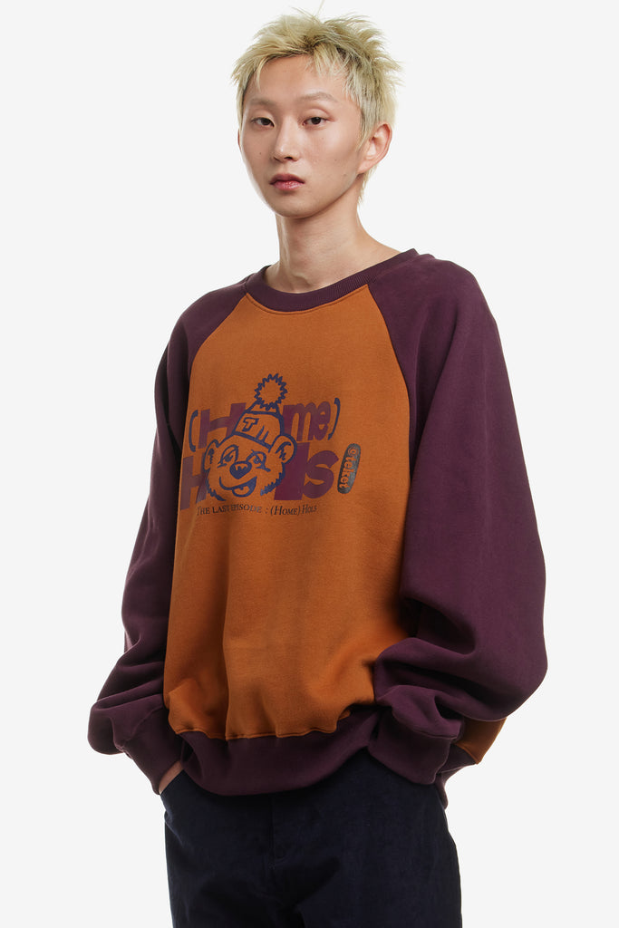 BEAR'S HUG RAGLAN SWEATSHIRT - WORKSOUT WORLDWIDE