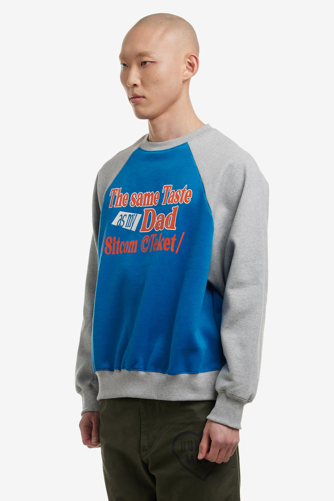 SAME TASTE RAGLAN SWEATSHIRT - WORKSOUT WORLDWIDE