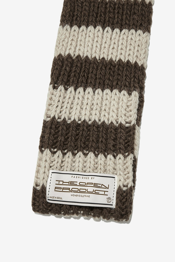 STRIPE POCKET SCARF - WORKSOUT Worldwide