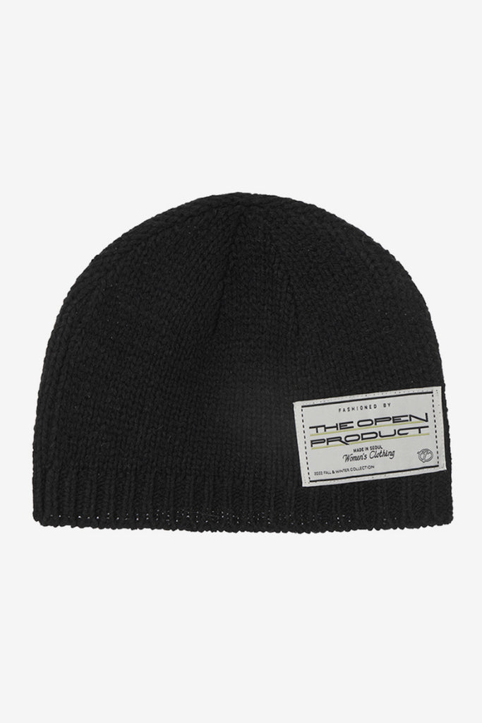 PATCHED WOOL BLEND BEANIE - WORKSOUT Worldwide