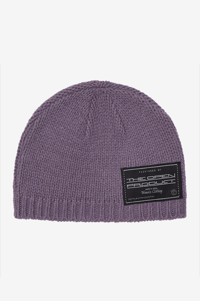 PATCHED WOOL BLEND BEANIE - WORKSOUT Worldwide