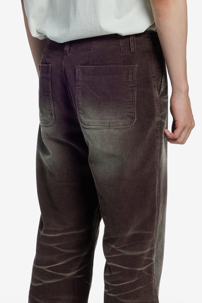 CORDUROY WASHED PANTS - WORKSOUT Worldwide