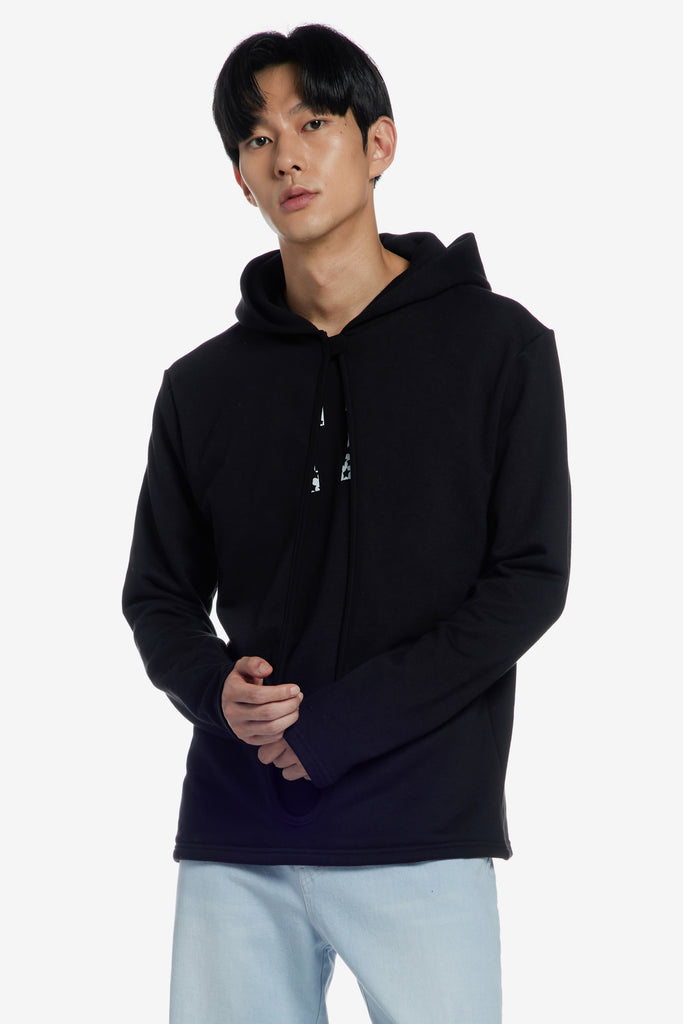 LAYERED JERSEY HOODIE - WORKSOUT Worldwide