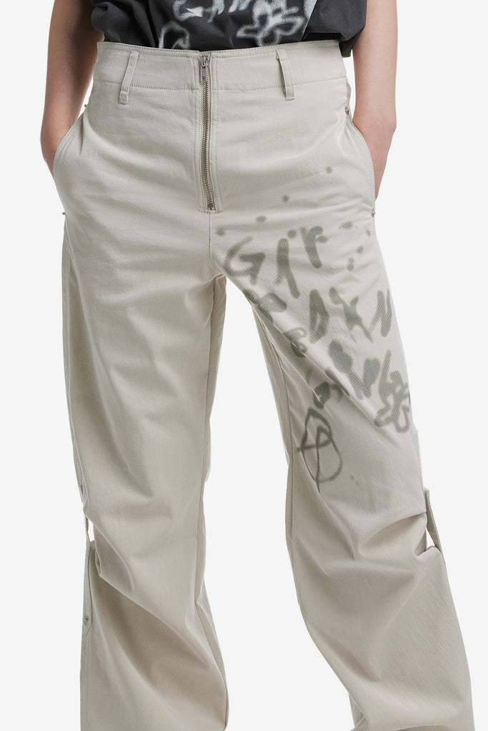 KNEE VELCRO GRAFFITI PANTS - WORKSOUT WORLDWIDE