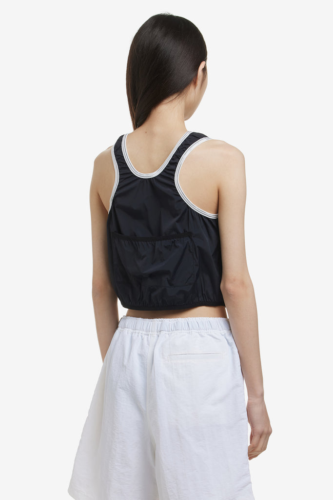 SHIRRING NYLON VEST - WORKSOUT WORLDWIDE