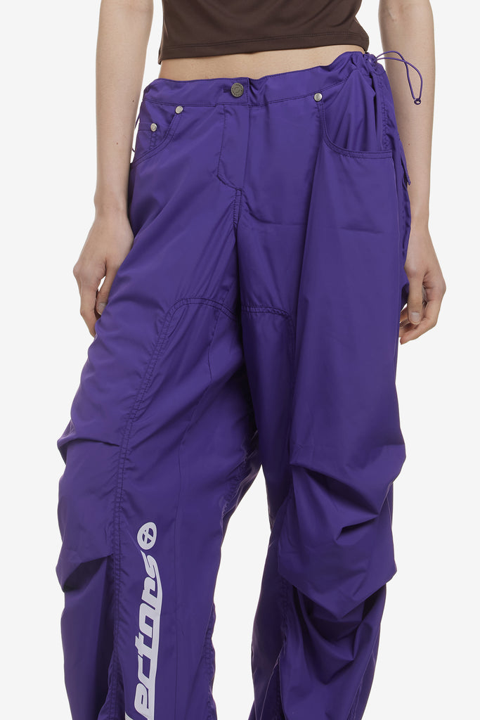 LETTERING PARACHUTE PANTS - WORKSOUT WORLDWIDE