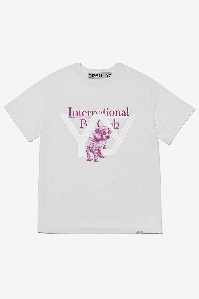 YY ARCHIVE PET CLUB TEE - WORKSOUT WORLDWIDE