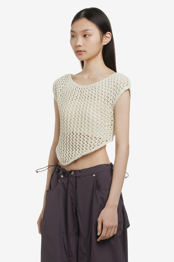 OFF-SHOULDER CROCHET TOP - WORKSOUT WORLDWIDE