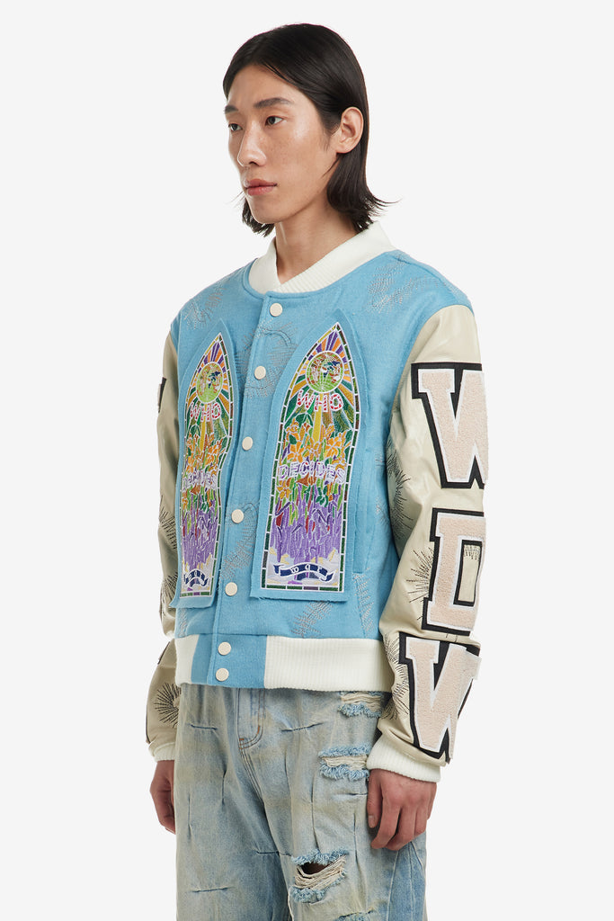 NAMESAKE VARSITY JACKET - WORKSOUT WORLDWIDE