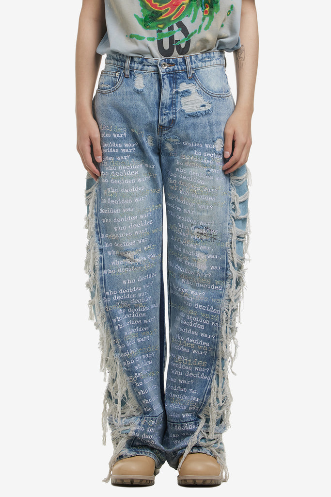 ULTRA FLARE SCRIPTURE DENIM - WORKSOUT WORLDWIDE