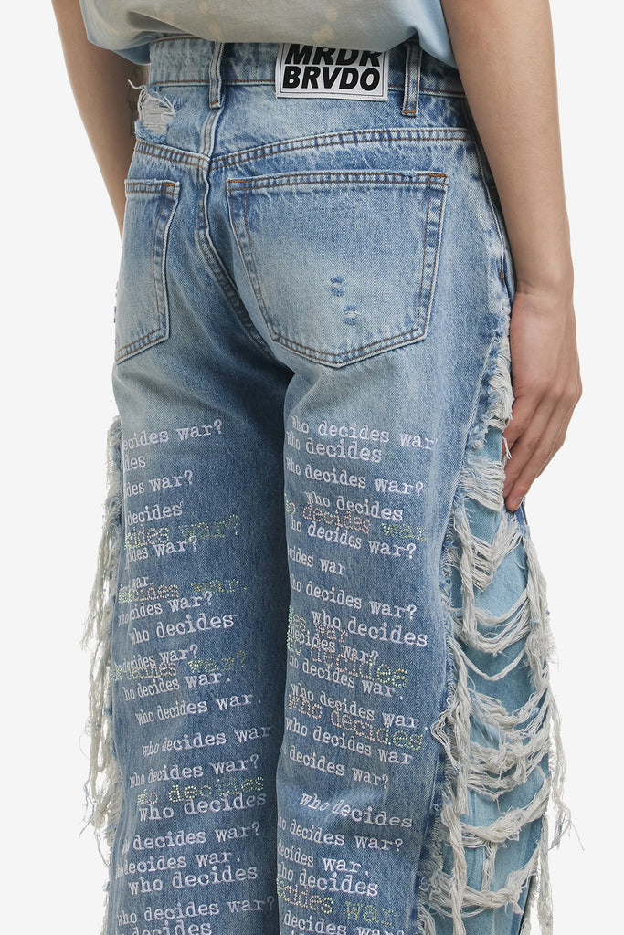 ULTRA FLARE SCRIPTURE DENIM - WORKSOUT WORLDWIDE