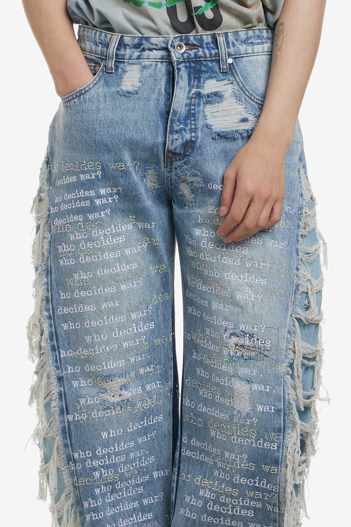 ULTRA FLARE SCRIPTURE DENIM - WORKSOUT WORLDWIDE