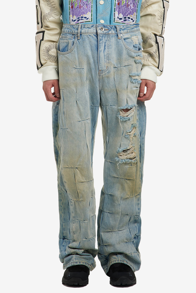 GATHERED DENIM - WORKSOUT WORLDWIDE