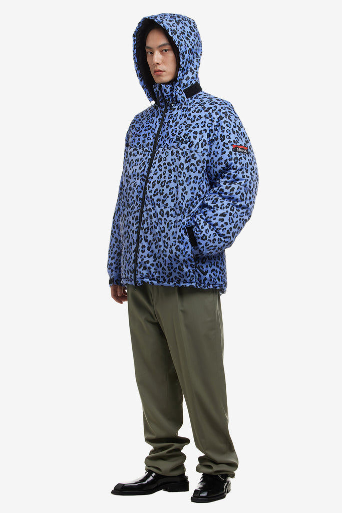 LEOPARD DOWN JACKET - WORKSOUT WORLDWIDE